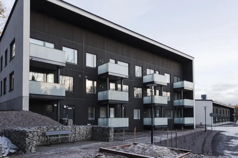 Hekan taiteiljatalo osoitteessa Kontulankaari 13