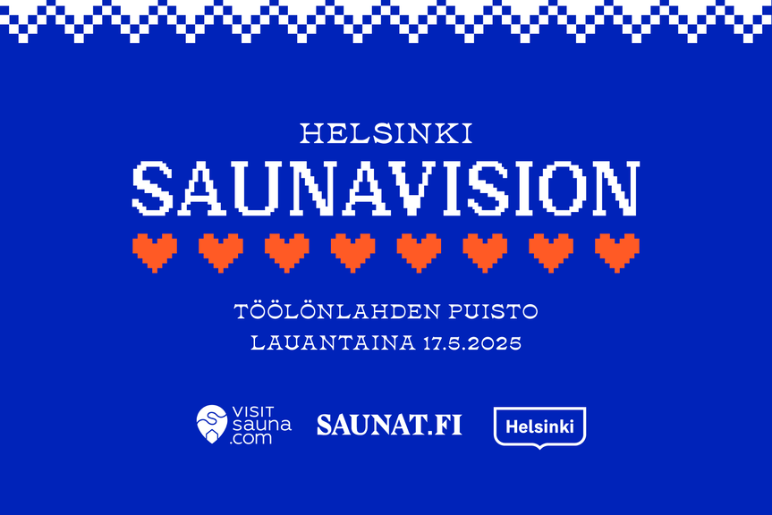 SAUNAVISION-tapahtuman juliste