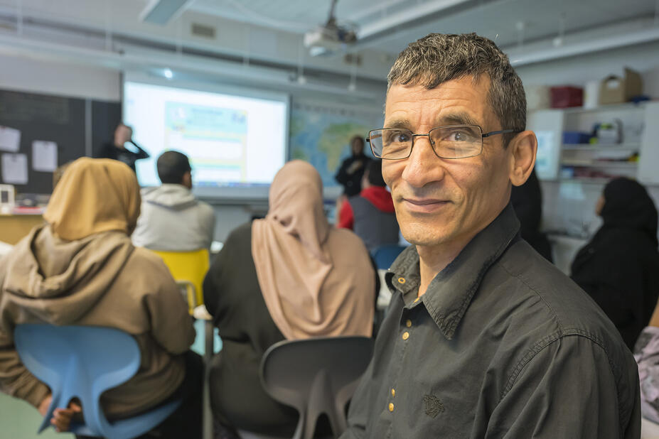 Nacer Eddine Hadjadj sanoo, että Tervetuloa perheet -toiminta tarjoaa parasta mahdollista kotoutumista.