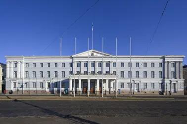 Helsingfors stadshus sett framifrån.