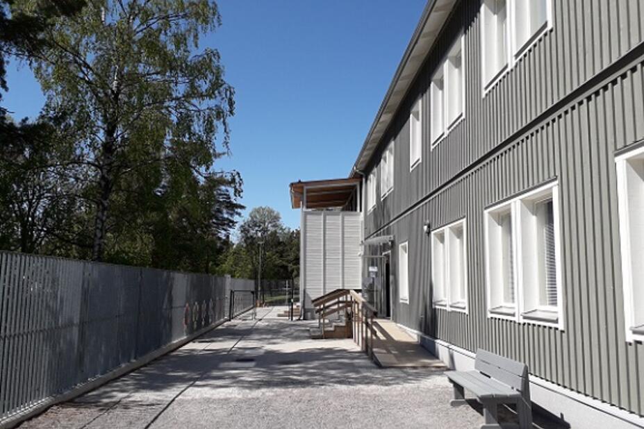 Päiväkodin julkisivu
