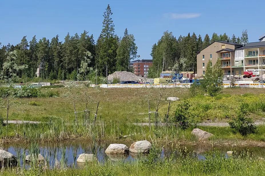 Hulevesikosteikko.