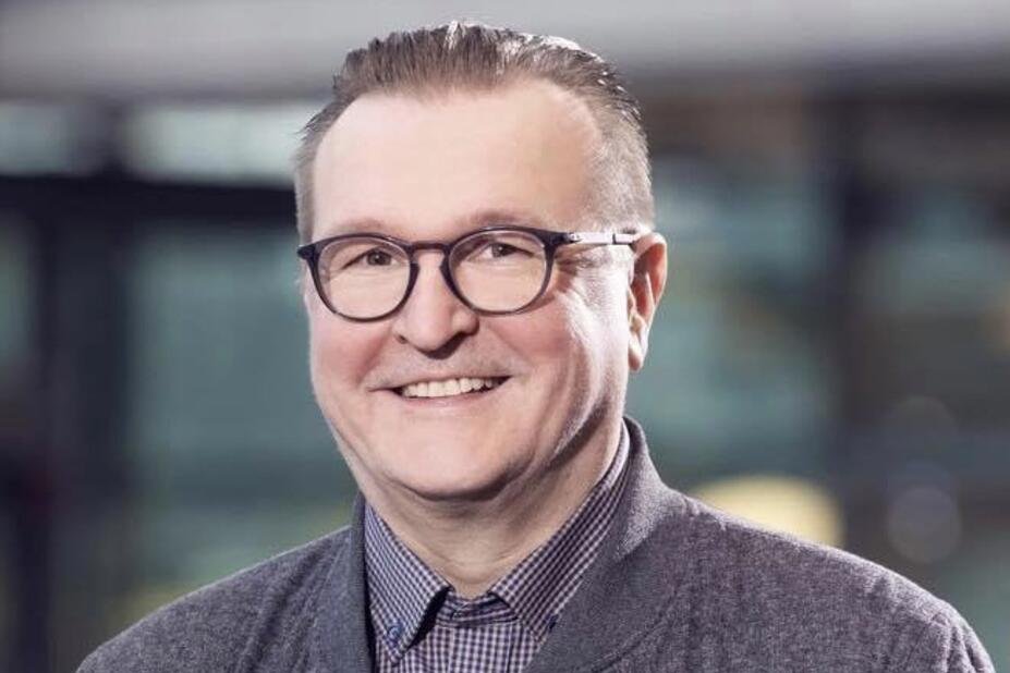 Personalens representant Ari-Jukka Luhtavaara från Helsingfors stads ledningsgrupp