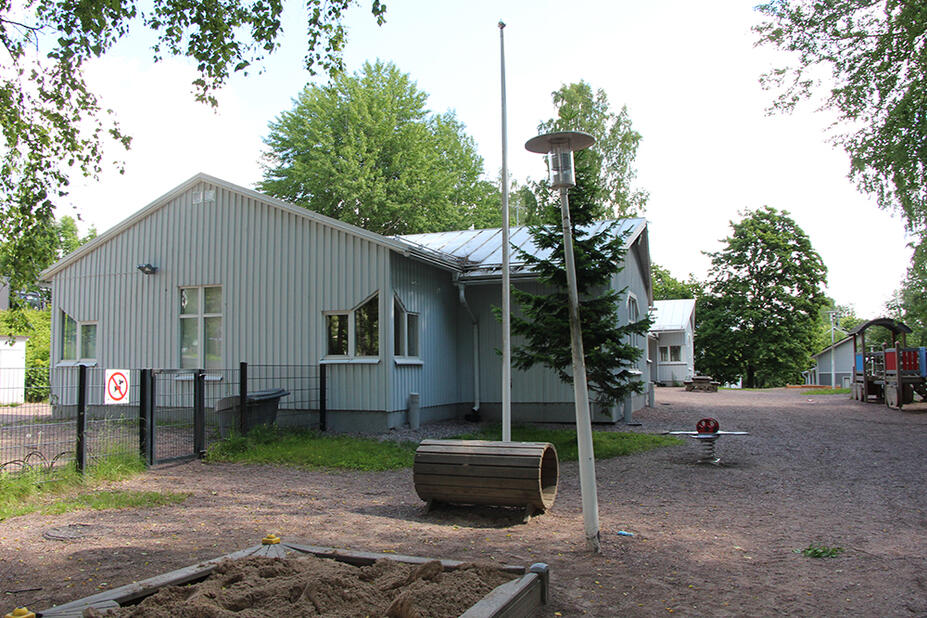 Päiväkodin julkisivu