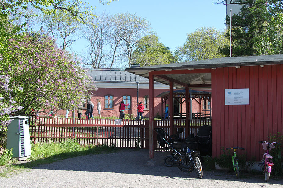 Päiväkodin julkisivu