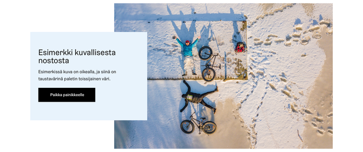Esimerkkikuva kuvanostoista 1