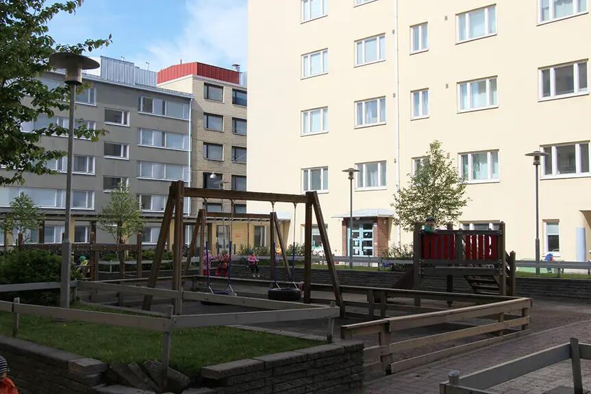 Päiväkoti Terhin piha