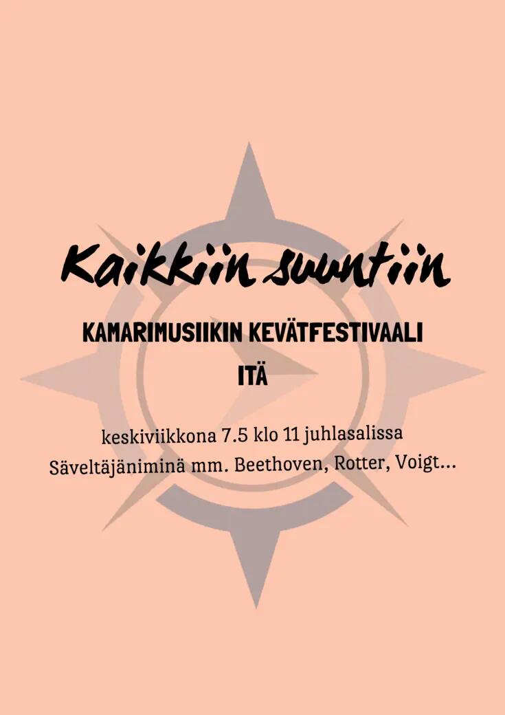 KamarimusiikinKevätfestivaali 2025 Itä