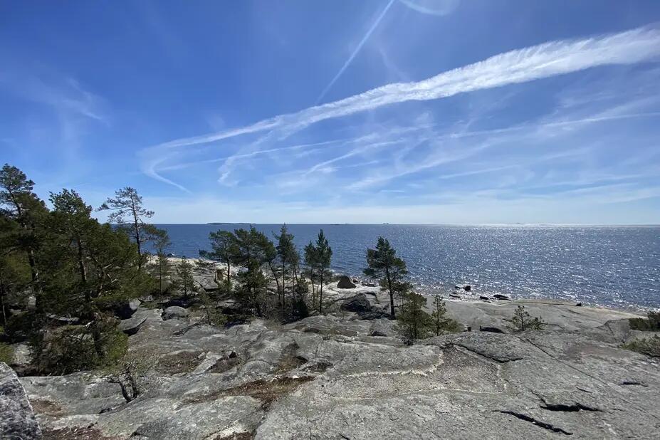 Villingin saaren myrskykalliot.