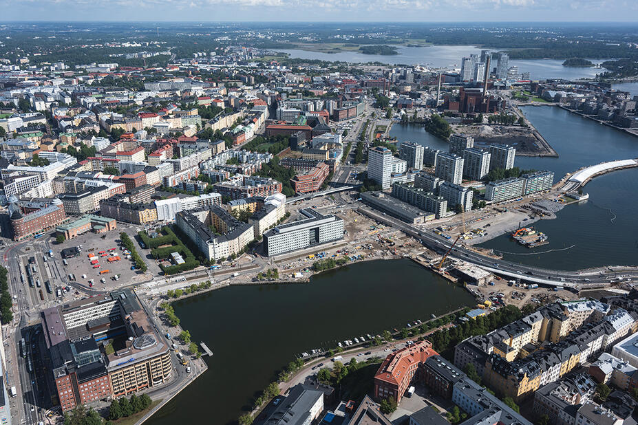 aerial view